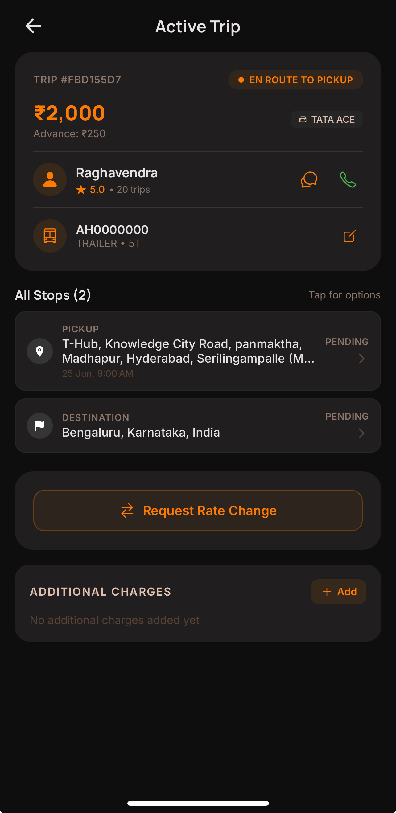 Trippu App Screen 7